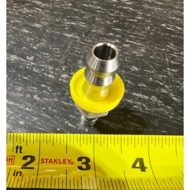 Tylok 3/8" Multi-Purpose Tube Adapter Push-On Hose End x Hose Barb Stainless Steel