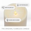 Luminara Grand Pillar Flameless LED Candle, Ivory 6.25" x 7",