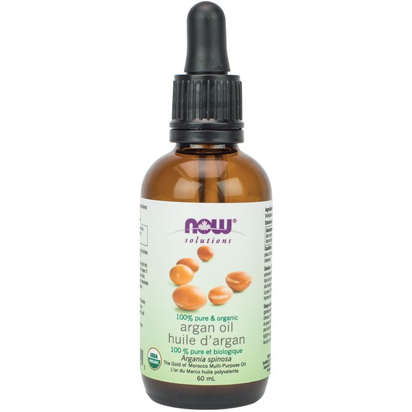 NOW Organic Argan Oil, 100% Pure, 60ml