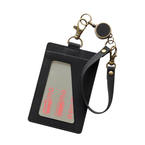 Pretimo Pass Case, Commuter Pass Case, With Reel, No Seeing