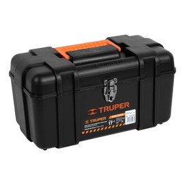 TRUPER CHP-17X 3.7Lb Heavy Duty Toolboxes, Steel Latches 17"X 9 1/2"X 9"