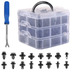 625pcs Car Trim Body Clips Kit Rivets Retainer Door Panel Bumper 16 Most Popular Sizes Auto Push Pin Universal