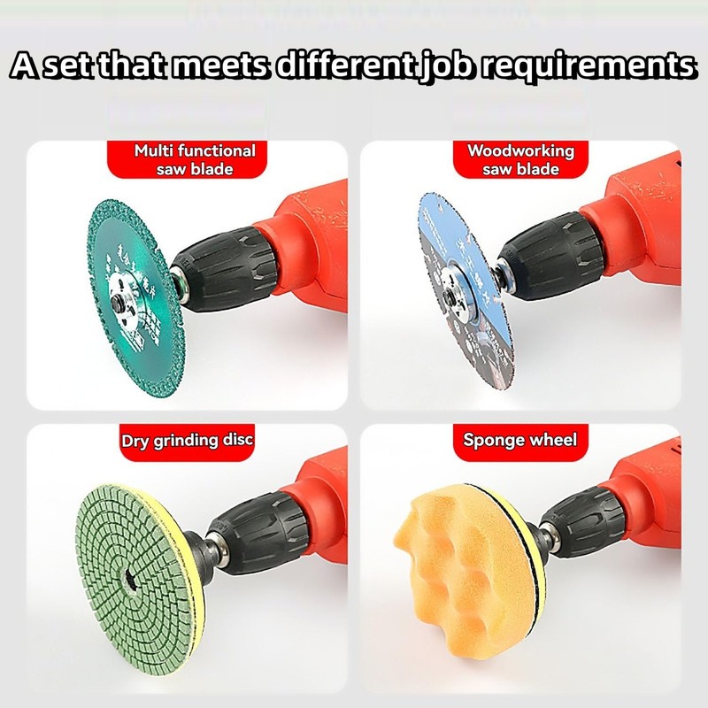 Angle Grinder Connector Set, Conversion Angle Grinding Adapter Connecting Rod