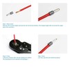 Fidioto 20AWG Wire Ferrules, 250pcs White AWG20 Insulated Ferrule Crimp