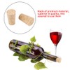 10 Piezas De Corcho Corcho Cónico Vino De Madera/Tapón De