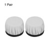 PATIKIL Grey Flexible Fabric Washable Headphone Cover Fits 60mm-90mm 1