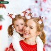 6 Pack Christmas Headbands Hair Pins, Reindeer Antlers Headband Hair