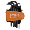 Bahco BE-8675 - Screw.Dr Set Torx Tamp 8 Pcs