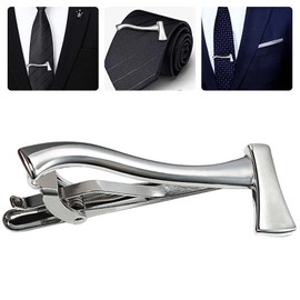 Tie Clip Tie Clip Tie Clips for Men Silver, Gemstone
