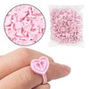 Studio Limited Eyelash Extension Glue Ring (100 PCS) Disposable Heart