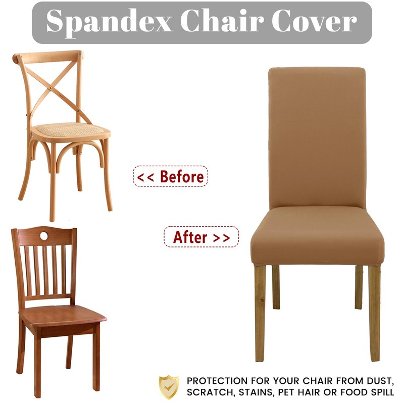 Stretch Chair Covers Set of 4 for Dining Room, 4