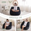 HIGOGOGO Bean Bag Chair for Adults Kids with Armrests -