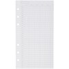 Filofax Personal Clipbook undated Year Planner Refill, Whites