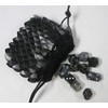 Dice Bag Size Medium Knitted Dragonhide Scale Armor - Lich
