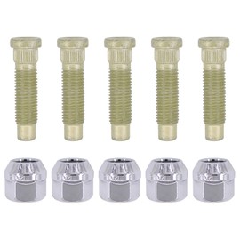 Stud Bolt Wheel Nut M12 x 1.5 Wheel Bolt Wheel Fastening Wheel Bolts Wheel Nuts Wheel Nut Wheel Hub Bolt Screw Set for Astra J GTC Mokka X Zafira C Tourer Cascada Ampera