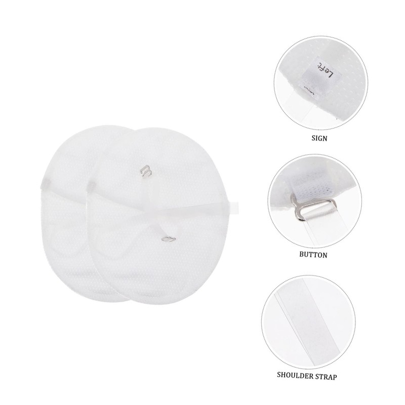Baluue Underarm Sweat Absorbing Pad Cotton Armpit Pads Underarm for