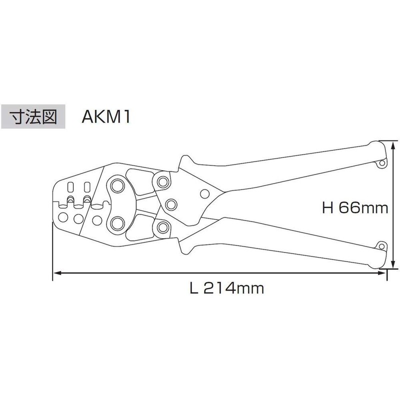 robutekkusu (Shrimp) Multi Mini Crimping Tool akm1 