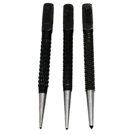 3pcs Centre Punch Set,Nail Punch, Centre Punch, 1/16"", 5/64'', 1/9""(1.5mm-3.0mm)
