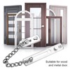 Cerradura de Seguridad Antirrobo Para Puerta - Cadena de Acero