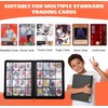 Xoxxcous Premium 16-Pocket Sports Trading Card Binder with 100 Card