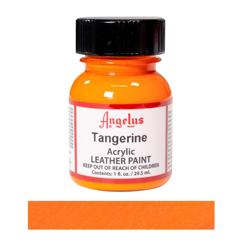 Angelus Leather Paint 1 oz Tangerine