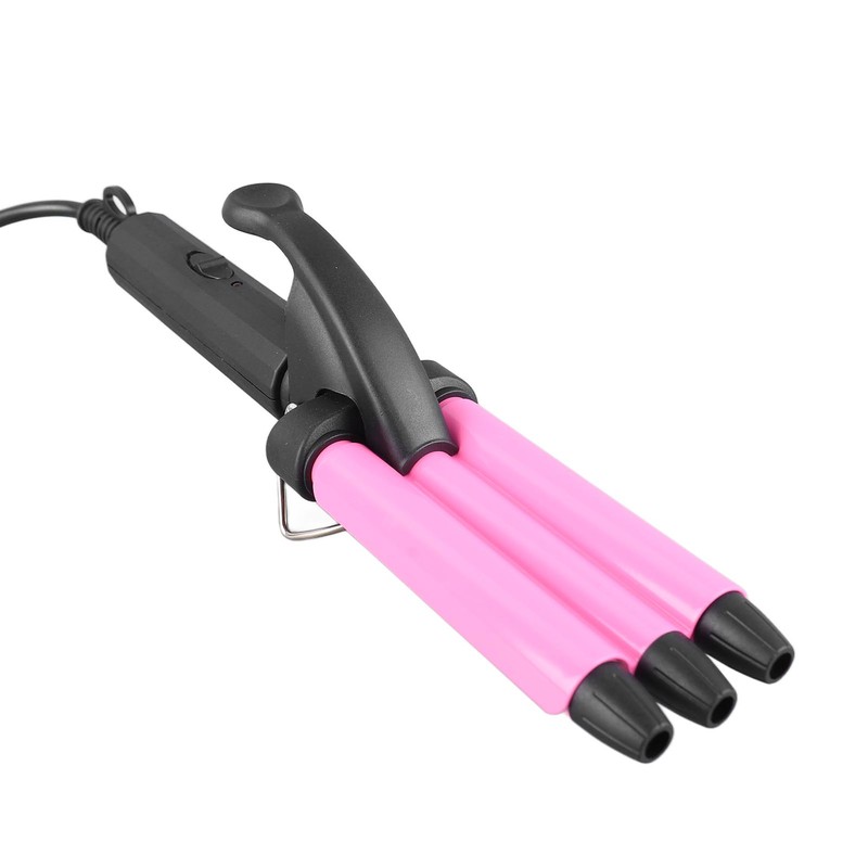 Waver Curling Iron Mini Portable 3 Barrel Hair Crimper Wand