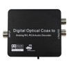 Digital to Analog Converter Digital SPDIF Toslink to Analog Stereo
