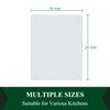 Phore Tempered Glass Cutting Board for Kitchen, Dishwasher Safe, Clear