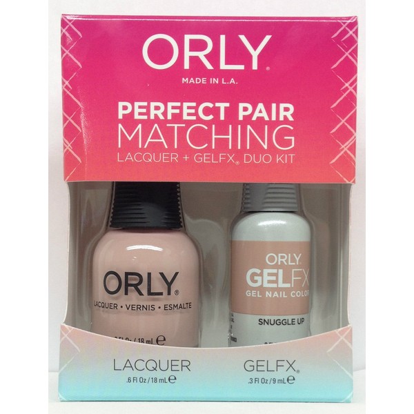 Orly Perfect Pair (Gelfx + NL) The New Neutral Collection - Choose Any Duo (3100003 - Snuggle Up)