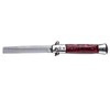 Switchblade Oil Hair Comb Stainless Steel Automatic Spring Folding Comb