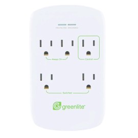 Greenlite 5 Outlet Advanced Power Strip Tier1 Wall Mount Smart Surge Protector