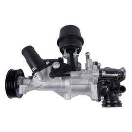 GELUOXI Electric Water Pump Thermostat Kit Replacement for Mercedes CLA GLA 250 4Matic 2.0L 2702000800 2702000007