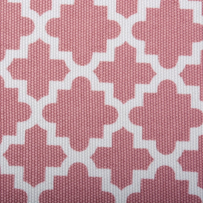 DII Cubo reticulado de poliéster, Lattice Rose, 11" Small Cube,