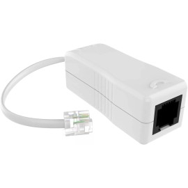 AllPros DSL Phone Line Noise Filter Adapter for DSL Modem Router Fax ADSL VDSL Router