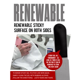 Dust and Lint Remover - Portable with Case - Great of Purse, Travel, Desk, Office, (Pink/Black/Grey 3 Pack)