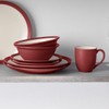 Noritake Colorwave Raspberry 16-Piece Set - Curve, Service for 4