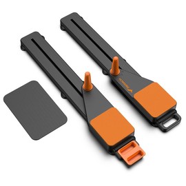 Merach Multi-functional Ab Exercise Board,Split Abdominal Board,Home Pilates Reformer with Knee Mat,Abs Workout Equipment for Abdominal & Core Strength Training - Color: Black 1