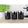 EHC Set of 3 Airtight Tea Sugar and Coffee Storage