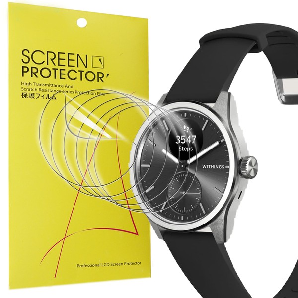Blueshaweu Compatible for Withings ScanWatch 2 Screen Protector, [6 Pack]