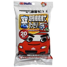 Holts MH70110 Automotive Wet Sheet, Car Window Wipes, Pack of 20