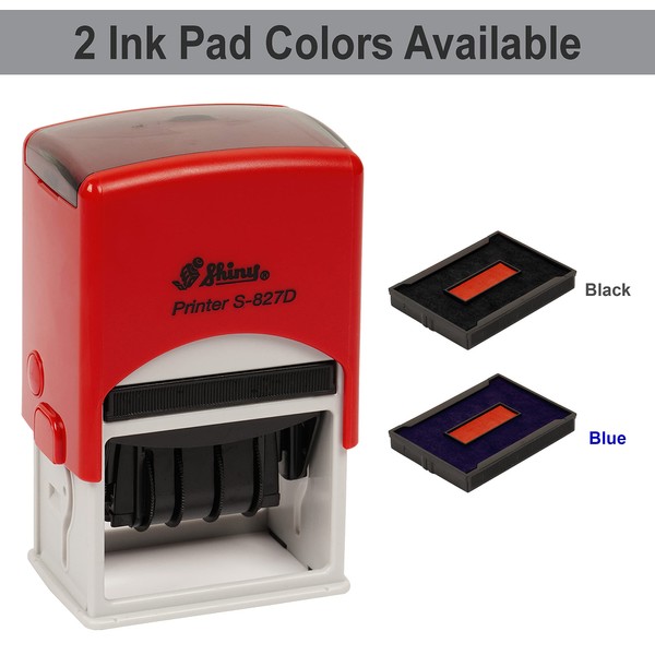 Shiny Date Stamp Self Inking with Checked by Text Ofiice