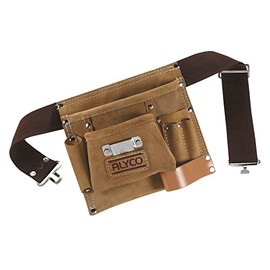 alyco 196894 – Multi-Pocket Leather Bag with Belt