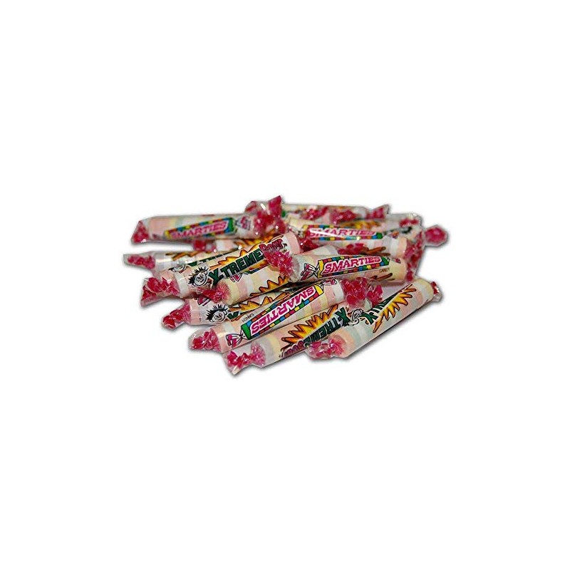 Ce De X-Treme Sour Smarties Candy Rolls - 1 lb