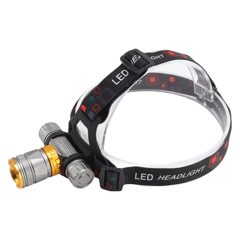 LED Diving Headlight Aluminum Alloy IPX8 Waterproof Super Bright 1500LM