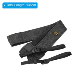PATIKIL Camera Strap, 1.6" Wide Cotton Adjustable Soft Long Woven Neck Shoulder Rope Holder for Outdoor Photography Camera, Grey