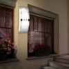 Globo E27 Cornus Energy Saving IP44 Outdoor Lamp, Stainless Steel