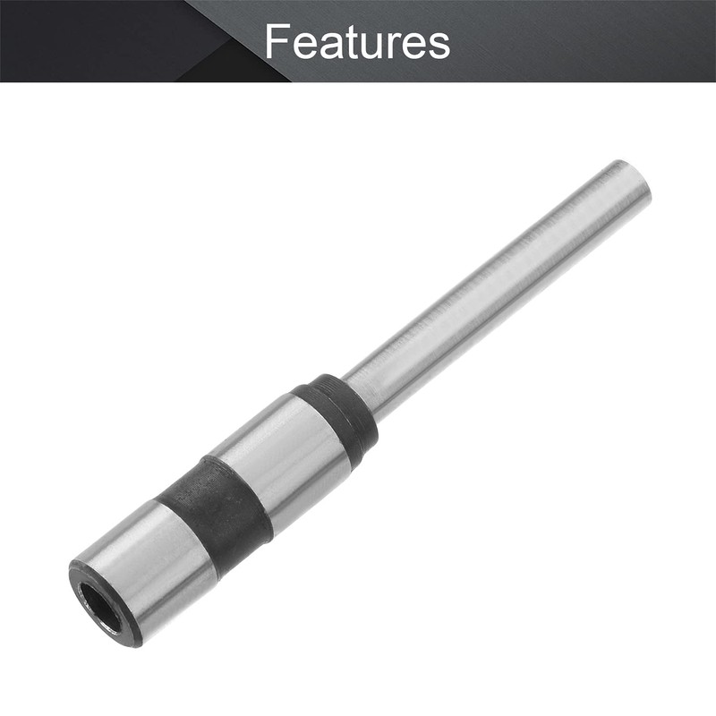 Utoolmart 1/4inch Paper Punch Drill Straight Shank Hollow Punch Bit