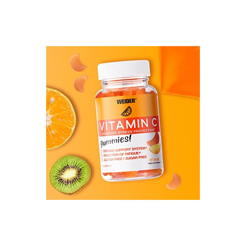 Weider Weider Vitamin C Gummies - Reduces Fatigue and Supports
