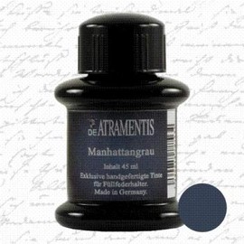 Manhattan Grey Handmade Premium Fountain Pen Bottled Ink
