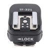 TF-321 Flash Hot Shoe Adapter, with Pc Sync Port, Flash